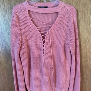 Forever 21 - salmon sweater